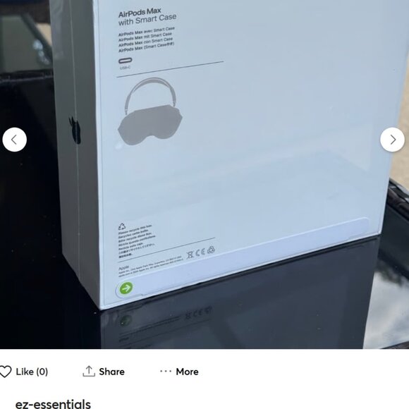 Apple Airpods Max- Midnight (New In Box) - Picture 3 of 6